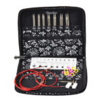 ChiaoGoo TWIST RED LACE Small sada výměnných jehlic / 13 cm