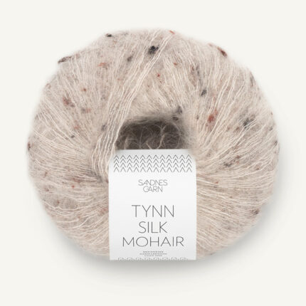 Tynn Silk Mohair 2600 Greige Tweed