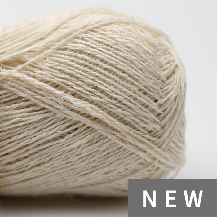 BC Garn Lino 66 - off white - Image 1