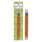 ChiaoGoo SPIN BAMBOO výměnné jehlice vel. 3,25 mm / 10 cm