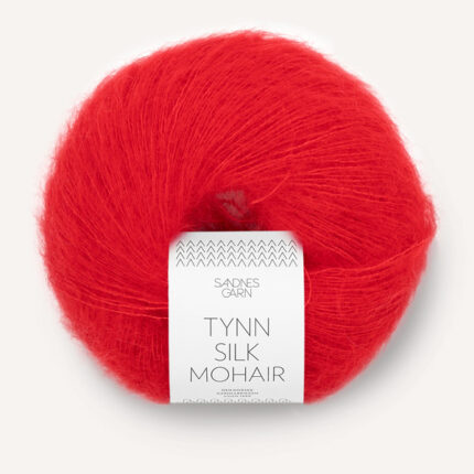 Tynn Silk Mohair 4018 Scarlet Red