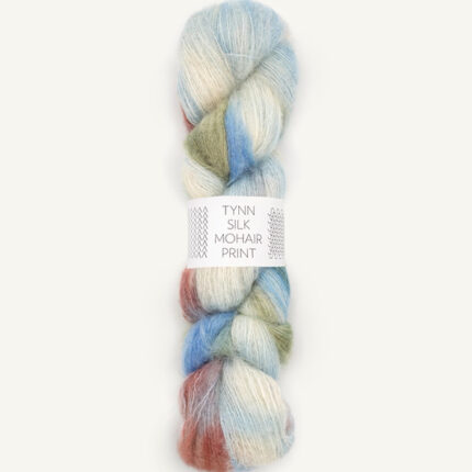 Tynn Silk Mohair Print 6085 Desert Dawn