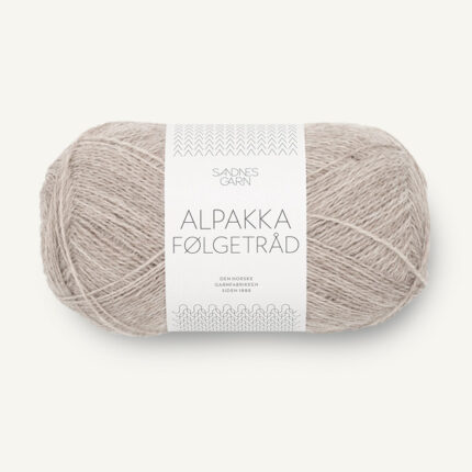 Alpakka Følgetrad 2650 Lys Beigemelert