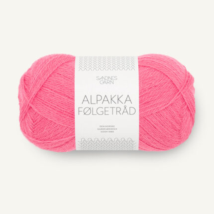 Alpakka Følgetrad 4315 Bubblegum Pink