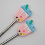 Knitting Margot koncovky na jehlice - milkshake