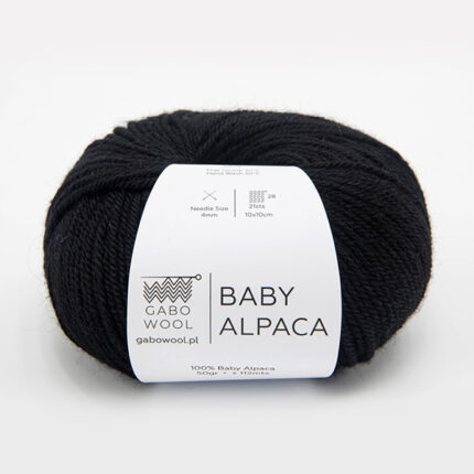 Baby Alpaca 500 černá