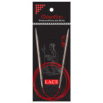 ChiaoGoo RED LACE pevné jehlice 100 cm / 4 mm