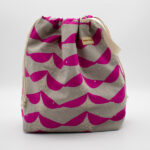 Knitting Margot projektová taška - Pink