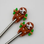 Knitting Margot koncovky na jehlice - lenochodi