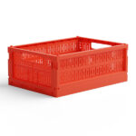 Made Crate bedýnka MIDI -  so bright red