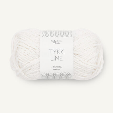 Tykk Line 1002 Hvit