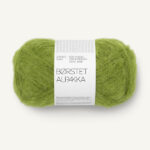 Børstet Alpakka 9564 Matcha