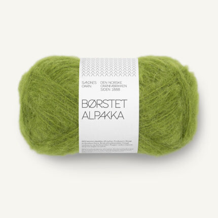 Børstet Alpakka 9564 Matcha