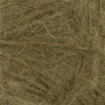 Børstet Alpakka 9873 Dark Olive - Obrázek 2