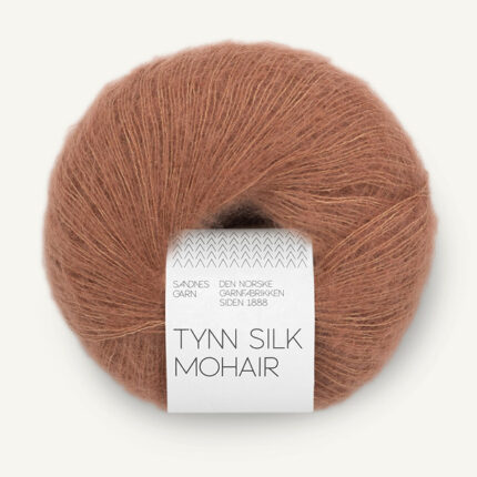 Tynn Silk Mohair 3342 Mocha Mousse