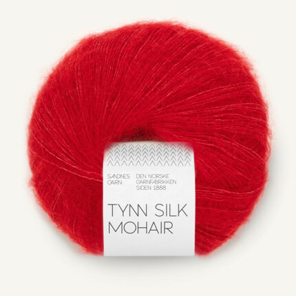 Tynn Silk Mohair 4219 True Red