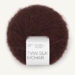 Tynn Silk Mohair 4381 Dark Fudge