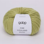Fine Highland Wool 2477 - zelený čaj