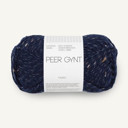 Peer Gynt 5585 Marinebla Natur Tweed