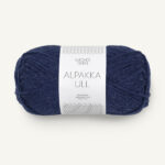 Alpakka Ull 5575 Marine