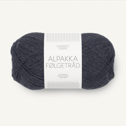 Alpakka Følgetrad 6581 Mørk Grabla