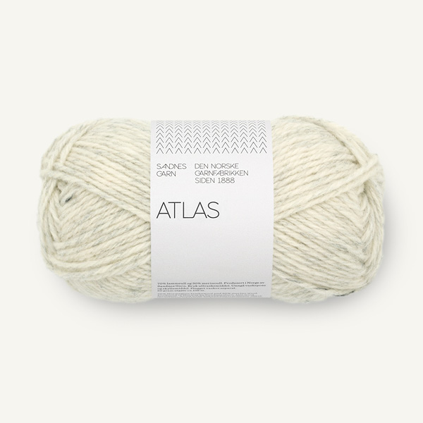 sandnes-garn-atlas-1021 Atlas 1021 Lys Gramelert - Obrázek 1