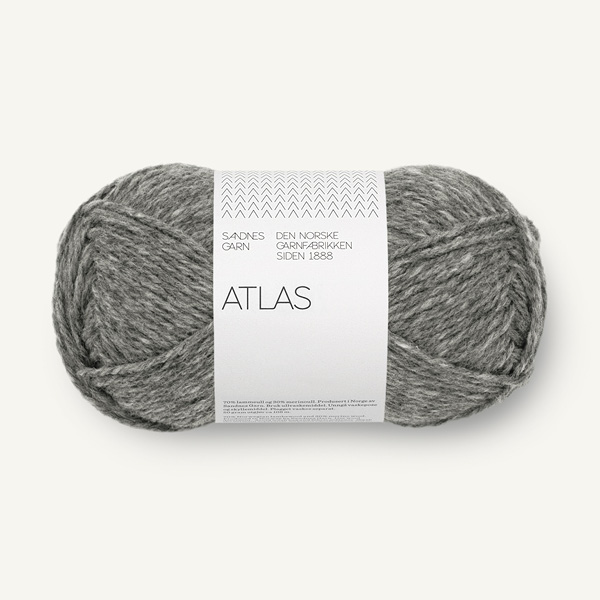 sandnes-garn-atlas-1055 Atlas 1055 Mørk Gramelert - Obrázek 1