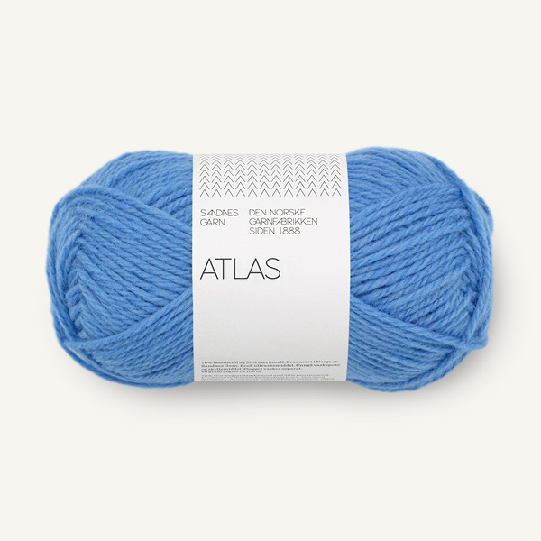sandnes-garn-atlas-5824 Atlas 5824 Provence Blue - Obrázek 1