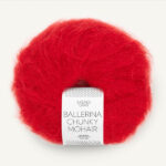 Ballerina Chunky Mohair 4219 True Red