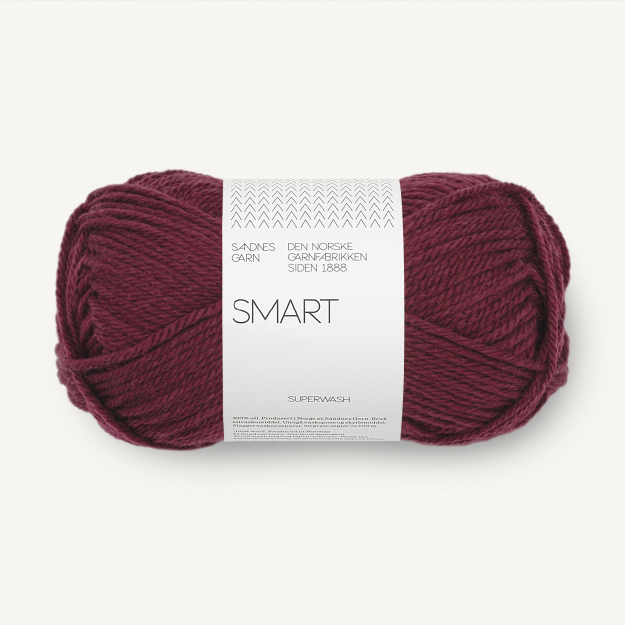 smart-sandnes-garn-4372 Smart 4372 Dyp Burgunder - Obrázek 1
