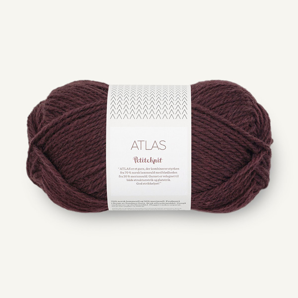 sandnes-garn-pk-atlas-4682 PetiteKnit Atlas 4682 Velvet Fig - Obrázek 1
