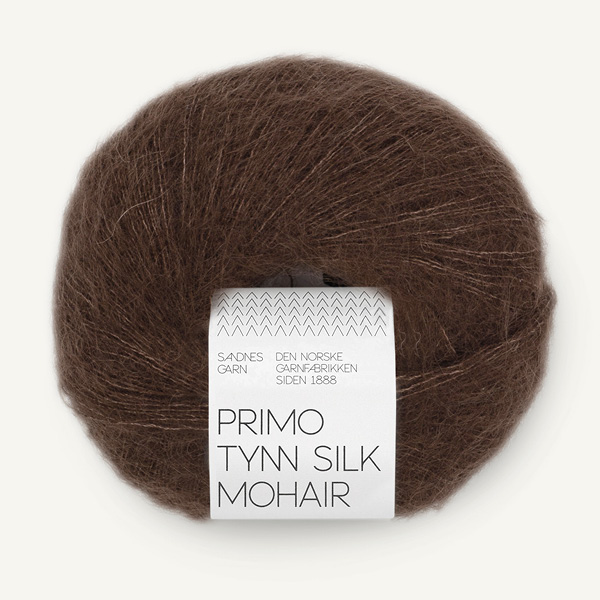 sandnes-garn-primo-tynn-silk-mohair-3091 Primo Tynn Silk Mohair 3091 Cacao Nibs - Obrázek 1