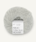 Primo Tynn Silk Mohair 1022 Lys Gramelert