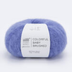 Colorful Baby Brushed 7813 - nebesky fialová