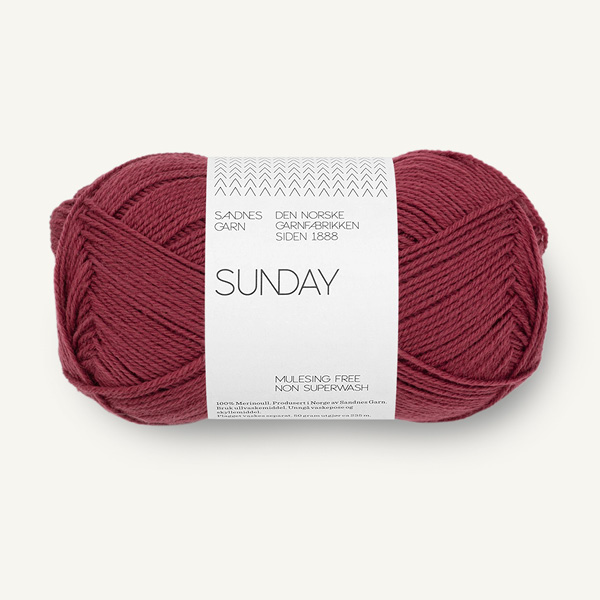 sandnes-garn-sunday-4353 Sunday 4353 Rustic Rose - Obrázek 1