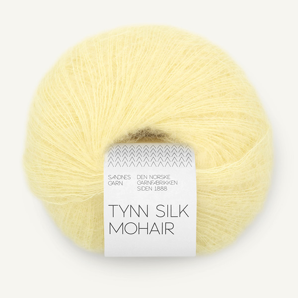 sandnes-garn-tynn-silk-mohair-9602 Tynn Silk Mohair 9602 Lemonade - Obrázek 1