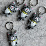 Značkovač kočička šedá - 1 ks